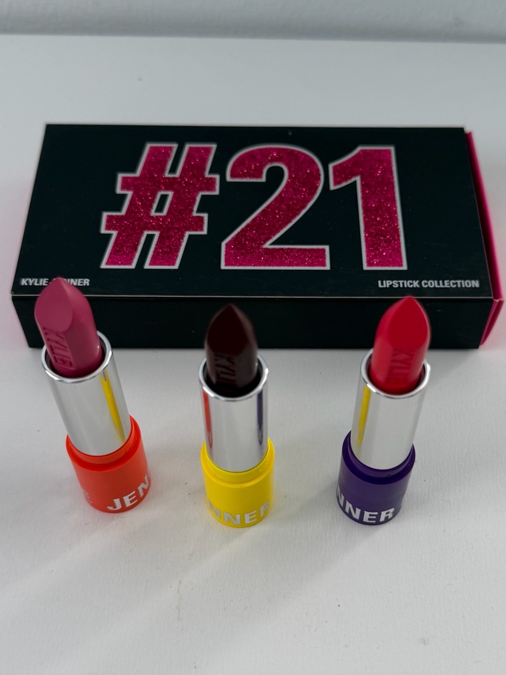 Kylie Cosmetics Limited edition birthday lipsticks